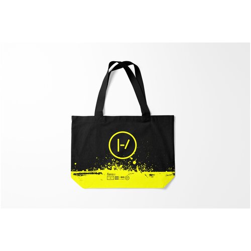 фото Сумка-шоппер / 46х35 см / рок / twenty one pilots burnettie