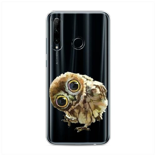 фото Силиконовый чехол "любопытный совенок" на honor 20 lite 2019 / хонор 20 лайт case place