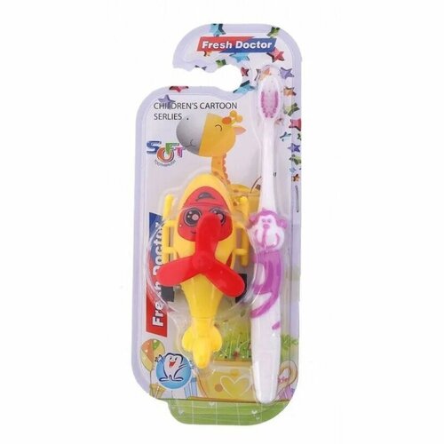 Зубная щетка FARRES Airplane с игрушкой 215₽
