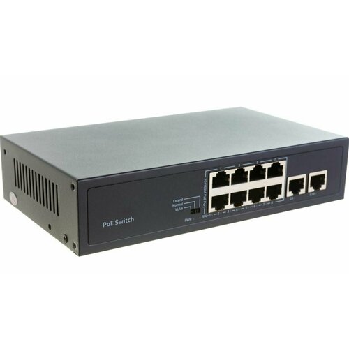 TSn-8P10V -10 портовый POE Ethernet коммутатор 499000₽