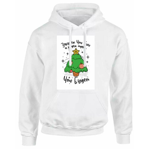 фото Худи goodbrelok, размер 50, белый