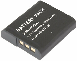 Аккумуляторная батарея для фото и видеокамеры Sony Cyber-shot (NP-BG1) 3,7V 1400mAh