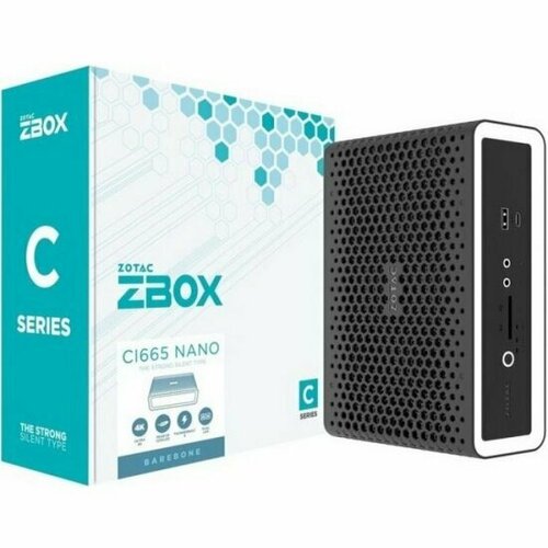 Платформа Zotac ZBOX nano (Core i7-1165G7 2.8 ГГц, 2xDDR4 SO-DIMM, M.2 / 2.5