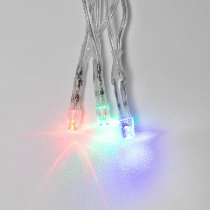 Электрогирлянда Uniel Бахрома 10 м 200 ламп разноцветный цвет света 1 режим работы - фото №12