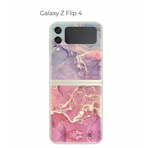 Гидрогелевая пленка на Samsung Galaxy Z Flip 4 на заднюю панель защитная пленка для Galaxy Z Flip 4 гидрогелевая защитная пленка для телефона samsung galaxy z flip матовая противоударная гибкое стекло на заднюю крышку