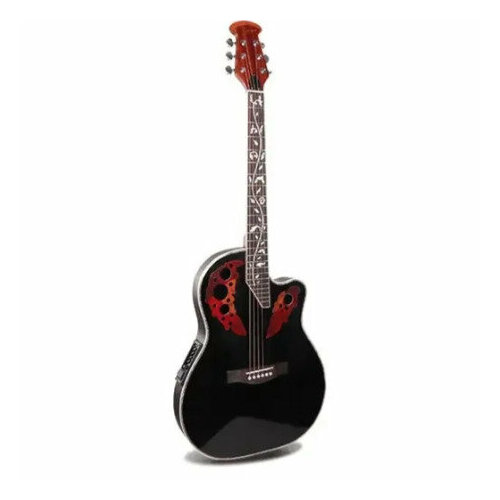 Электроакустическая гитара Smiger SM-4160 BK гитара denn st100 bk black