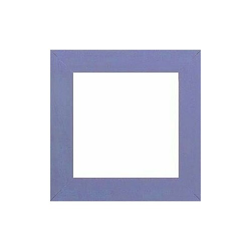 Рамка дерево, цвет - Periwinkle (васильковый), размер 25х25 см. внутренний размер 20x20 см. Mill Hill. GBFRM22