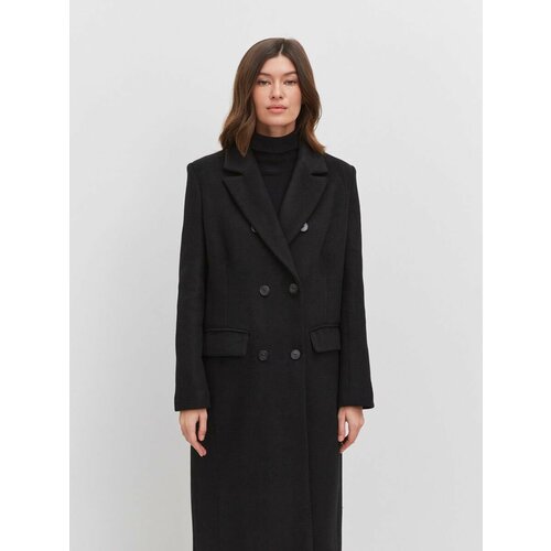 Пальто New History, размер XL, черный черное пальто на пуговицах lemaire