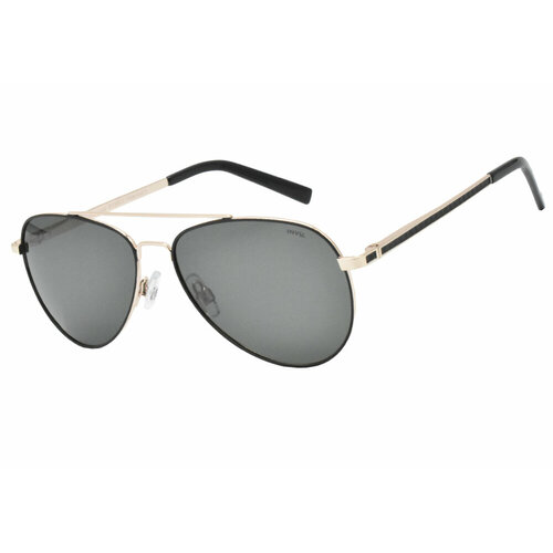 Солнцезащитные очки Invu B1306, золотой, серый солнцезащитные очки invu ib12402 золотой серый