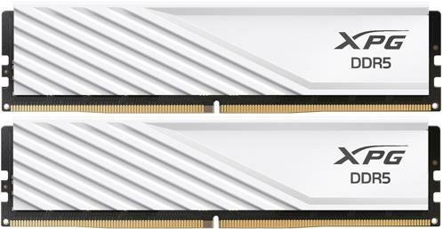 Модуль памяти ADATA DDR5 Общий объём памяти 32Гб Module capacity 16Гб Количество 2 6400 МГц Радиатор Множитель частоты шины 32 1.4 В белый AX5U6400C3216G-DTLABWH