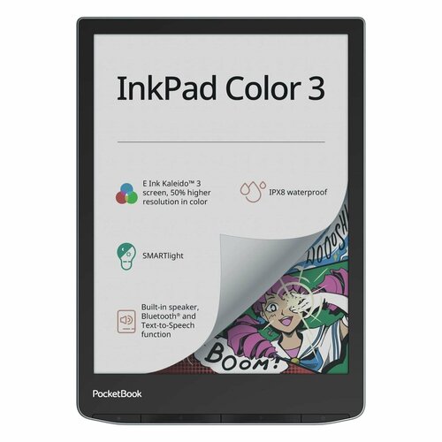 color inkpad multicolor kindergarten finger painting inkpad children inkpad handprint handbook color ink large pad 12 color q3q9 Электронная книга PocketBook InkPad Color 3