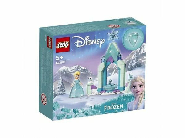 Конструктор LEGO Disney Princess 43199 Двор замка Эльзы