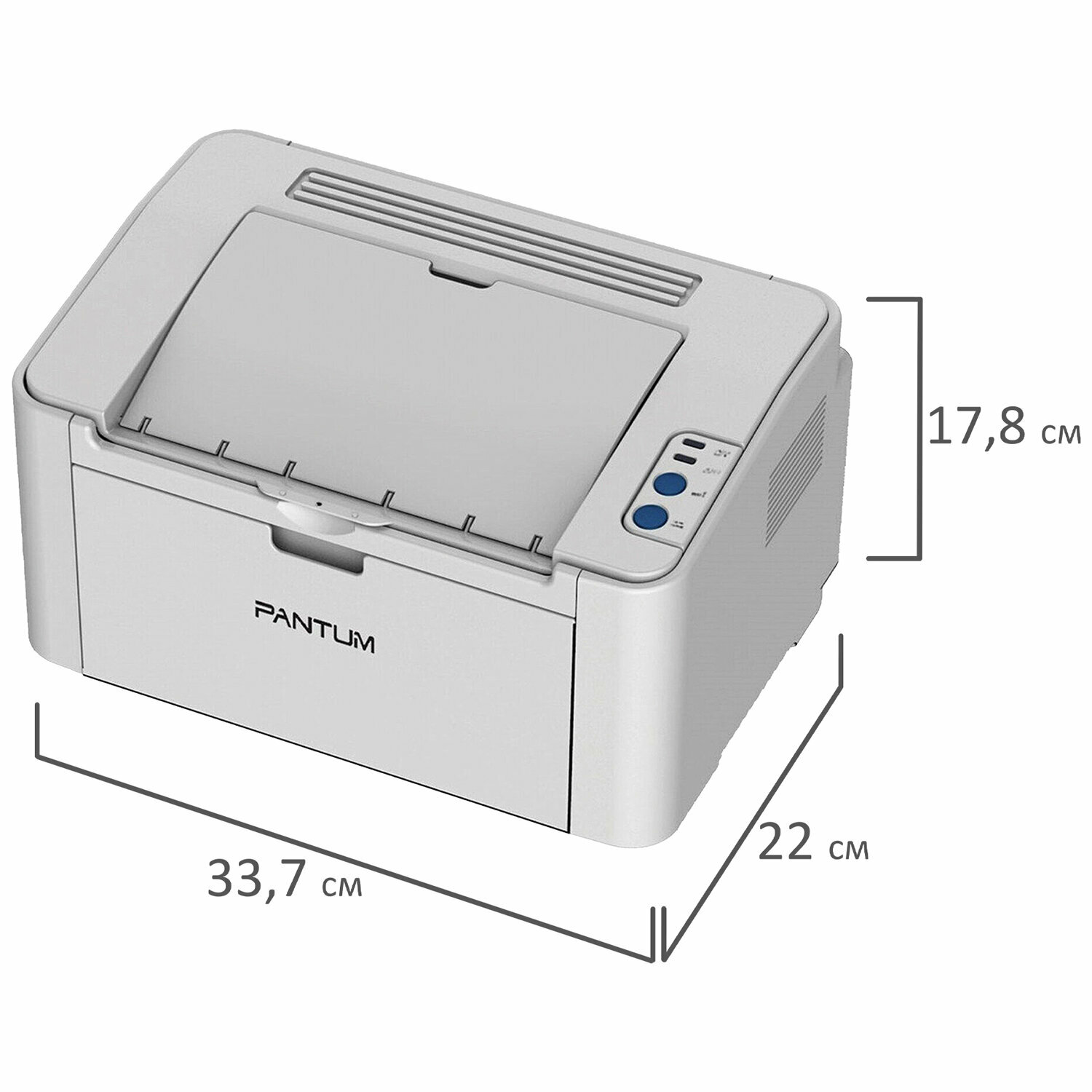 Принтер лазерный PANTUM P2518 А4, 22 стр./мин, 15000 стр./мес. — фото 1