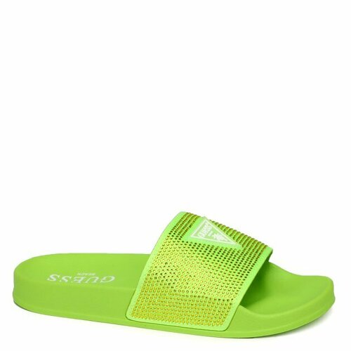 Шлепанцы GUESS, размер 37/38 summer slippers female thick bottom slope and anti slippery household indoor light foam bottom beach slippers