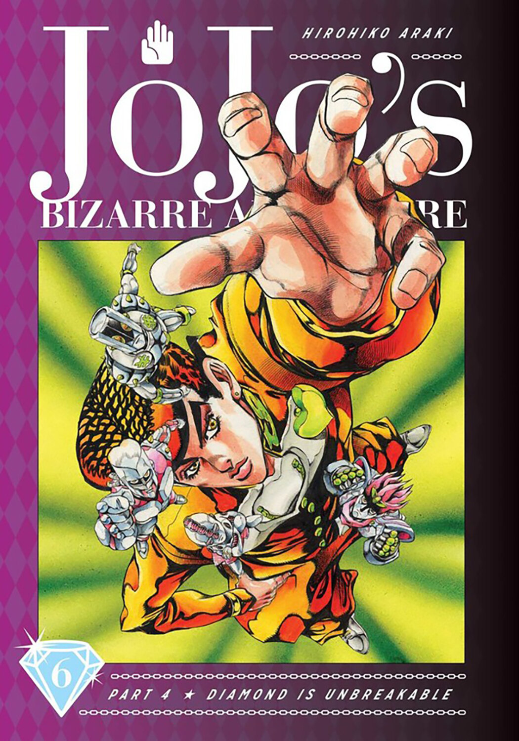 JoJos Bizarre Adventure. Part 4. Diamond Is Unbreakable. Volume 6 / Книга на Английском
