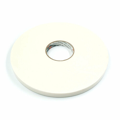 Лента двусторонняя вспенн, с каучук. клеем, толщ. 1мм (50м х 19мм)