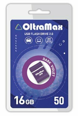 Флэш-накопитель (OLTRAMAX OM-16GB-50-Dark Violet 2.0)