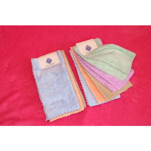 Салфетки из микрофибры 30 х 30 см, 5 штук