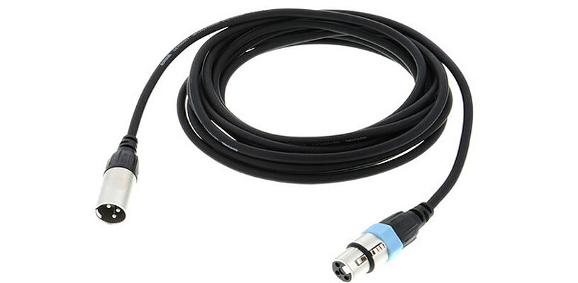 Cordial CCM 2.5 FM микрофонный кабель XLR female — XLR male, 2.5м, черный