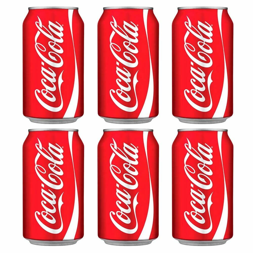 Газированный напиток Coca Cola 300 мл, 6 шт. / Кока Кола