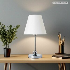 Кабинетная настольная лампа Arte Lamp ELBA A2581LT-1CC