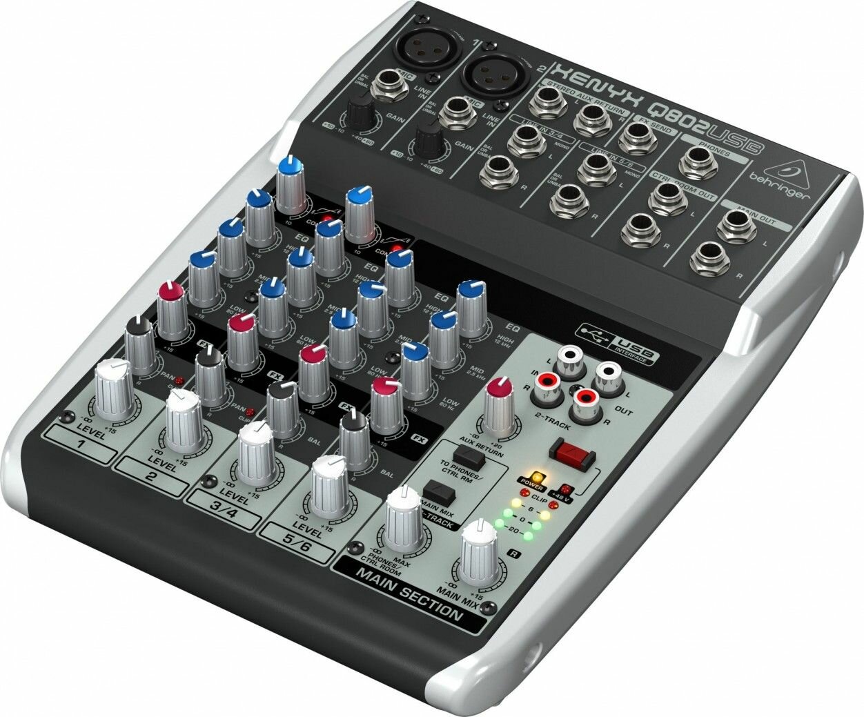 Микшерный пульт Behringer Xenyx Q802USB