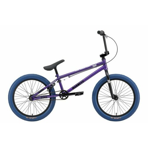 Велосипед взрослый Stark Madness BMX 4 серо-фиолетовыйчерныйтемно-синий HQ-0014148 3543000₽