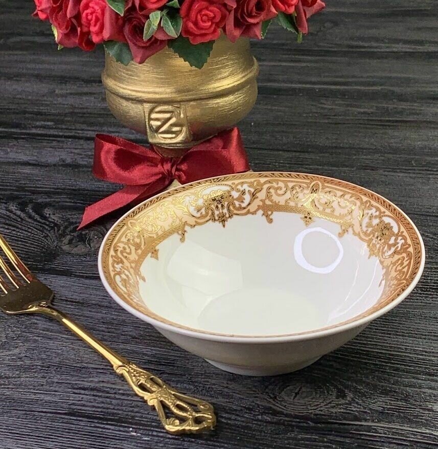 фото Салатник Lenardi Кармен 14 см, фарфор, 1 шт глубокая тарелка для сервировки стола, блюдо