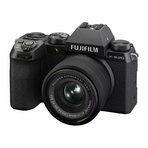 фотоаппарат fujifilm x t3 body черный Фотоаппарат Fujifilm X-S20 Kit XC 15-45mmF3.5-5.6 OIS PZ Black