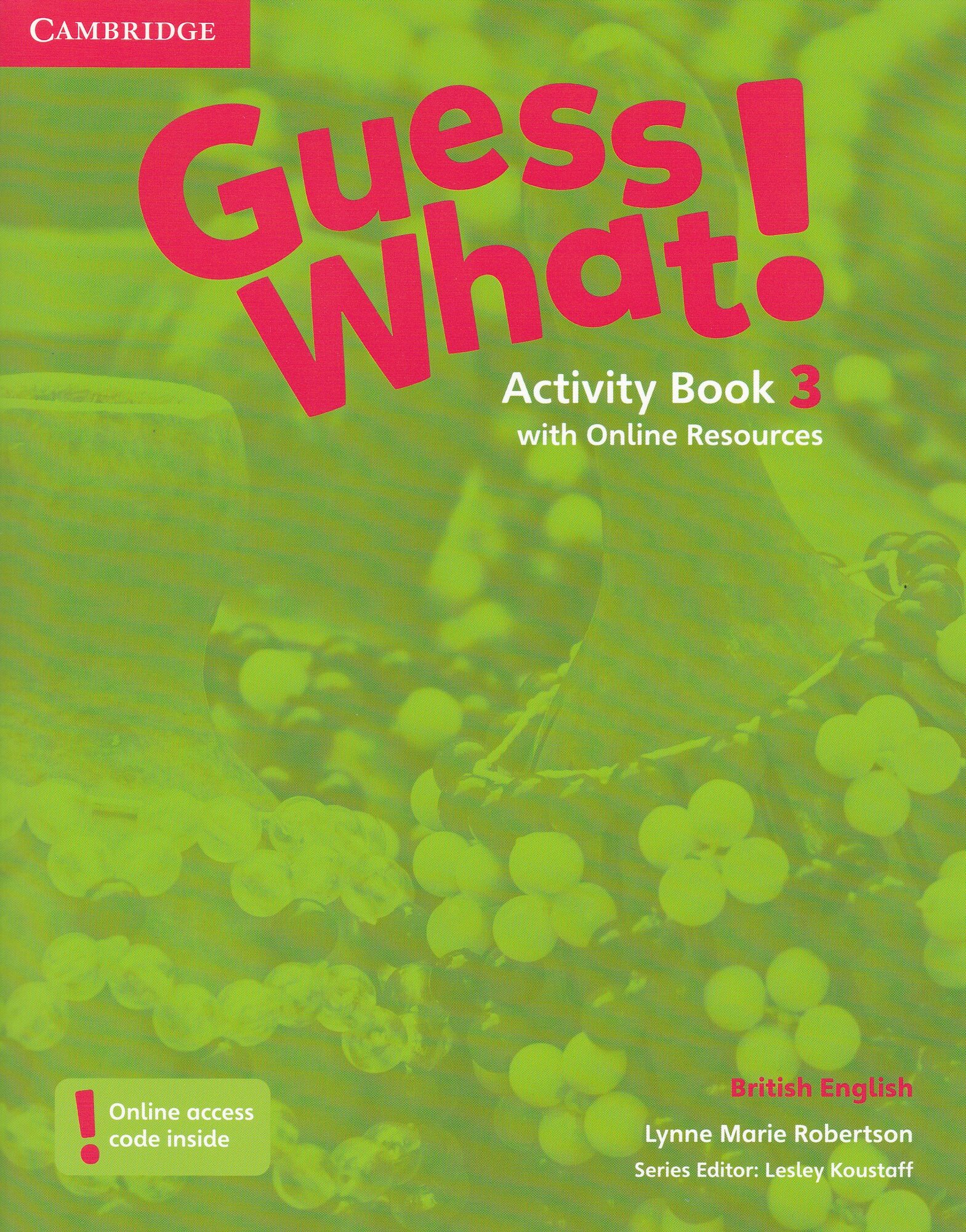 Guess What! 3 Activity Book with Online Resources