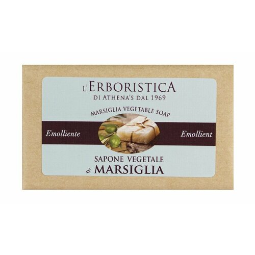 Марсельское твердое растительное мыло LErboristica Marsiglia Vegetable Soap 950₽