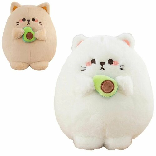 Мягкая плюшевая игрушка Кот с авокадо 29 х 26 х 30 см JR621112 999₽