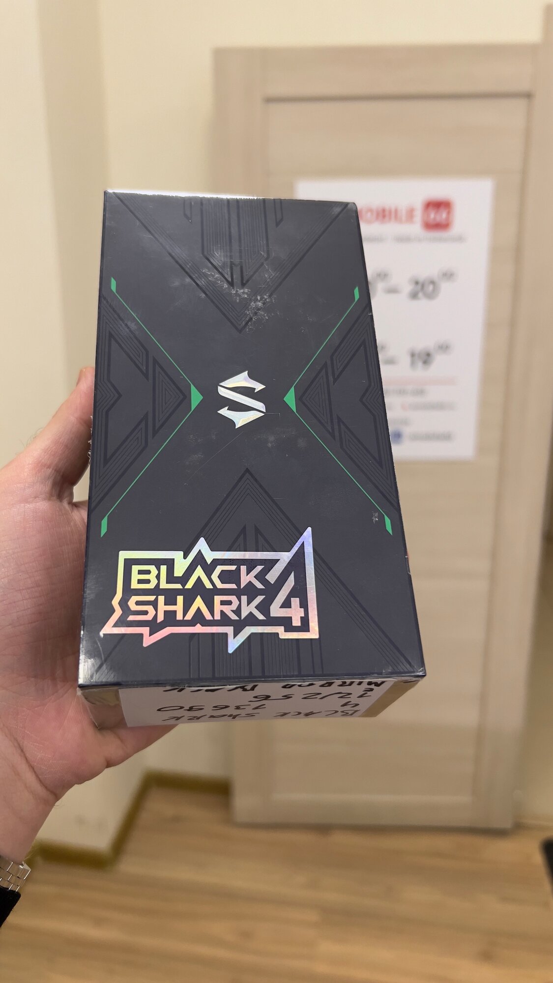 Смартфон Black Shark 4 12/256 ГБ Global, Dual nano SIM, зеркально черный