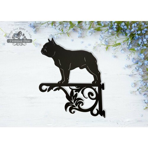 Кронштейн для кашпо Французский бульдог