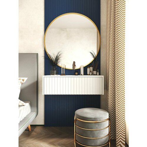 Тумба прикроватная подвесная 72х35х25 консоль деревянная для хранения 5699₽