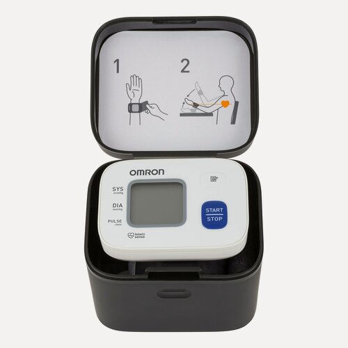 Изображение товара Тонометр Omron RS2, на запястье, автоматический, футляр для хранения