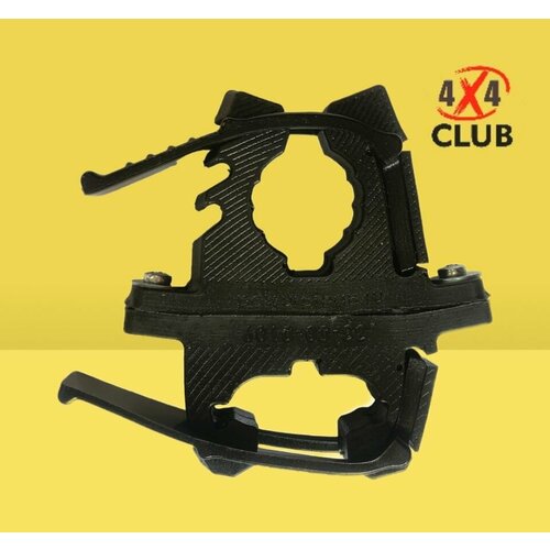 Крепление лопаты на рейлинг. Диаметр закрепляемого предмета 25 - 35 мм.1 шт