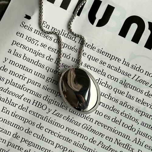 Колье SJW, серебристый