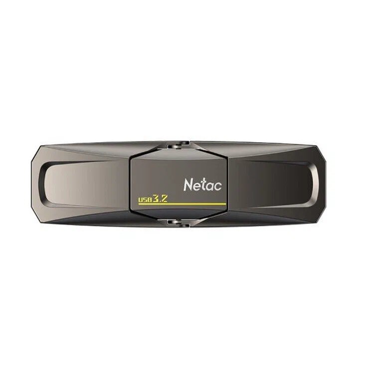 Флешка Netac US5, 512 ГБ, USB 3.2/USB Type-C, черный (NT03US5C-512G-32TA) — фото 1