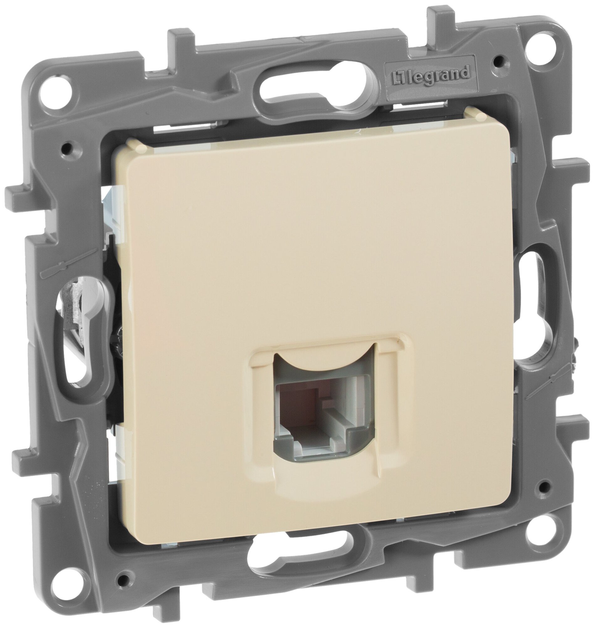 Розетка для телефона Legrand Розетка для телефона Legrand 672340 Etika слоновая кость Etika 10 А