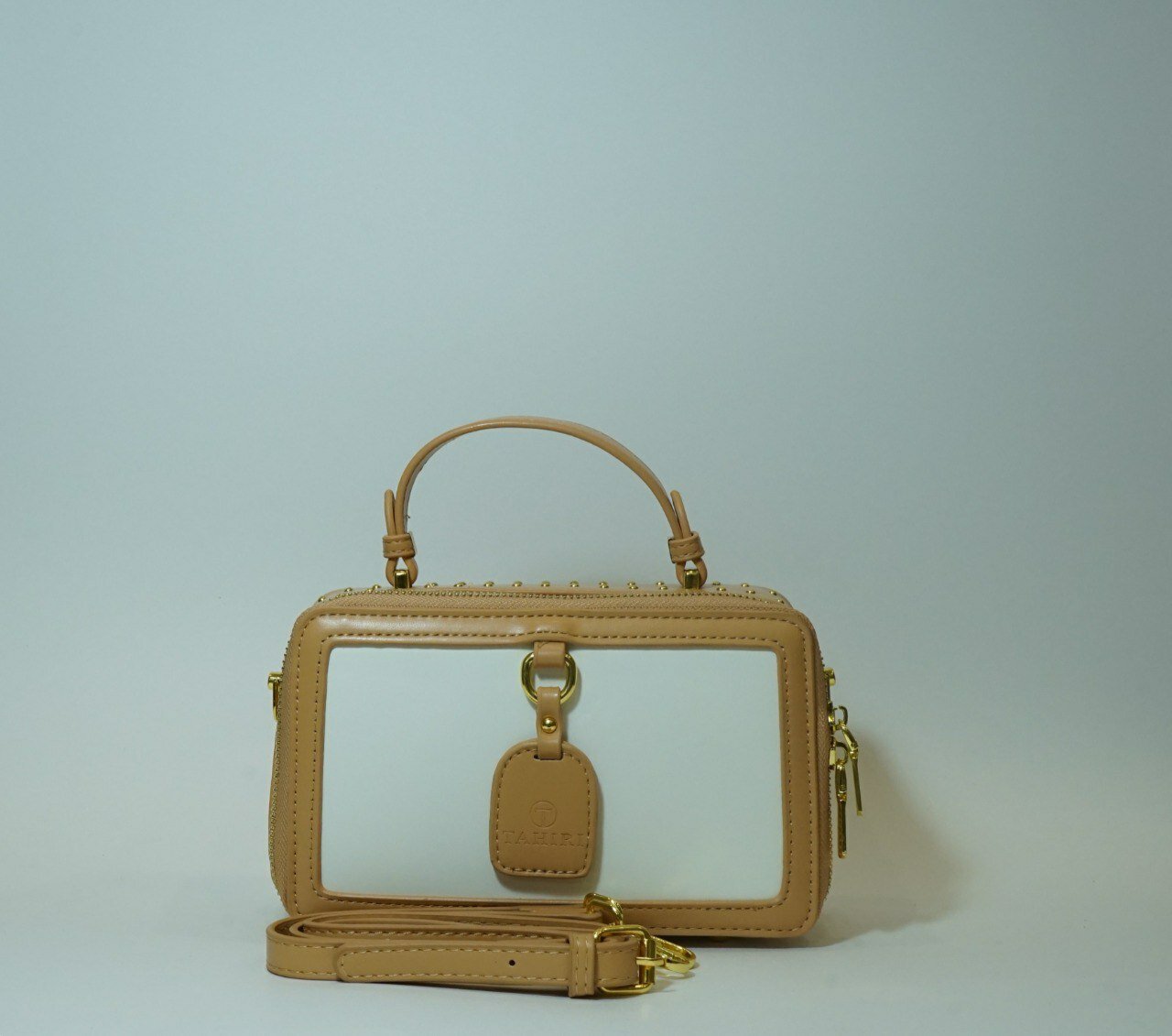 Комплект сумок багет , фактура гладкая, лаковая, белый,