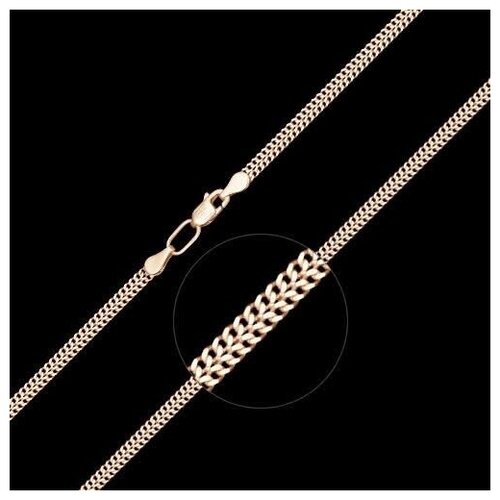 PLATINA jewelry Золотая цепь 21-0903-040-1110-17, размер 40