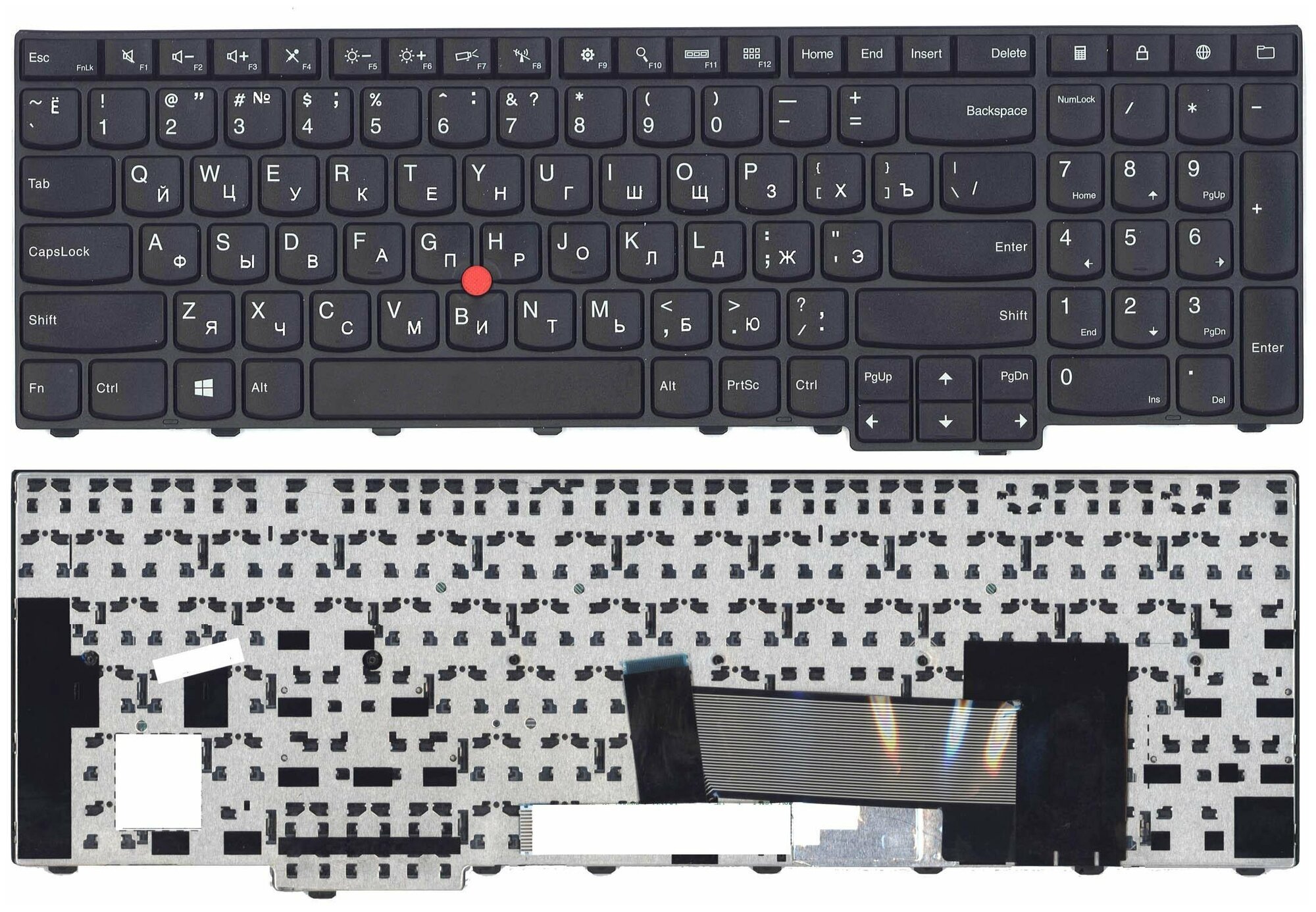 Клавиатура для ноутбука Lenovo ThinkPad Edge E531 L540 черная