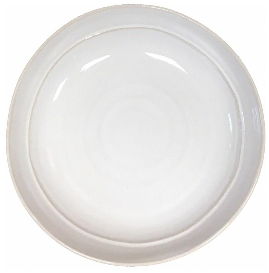 Тарелка глубокая Ceramiche Noi White Seafoam, 23 см