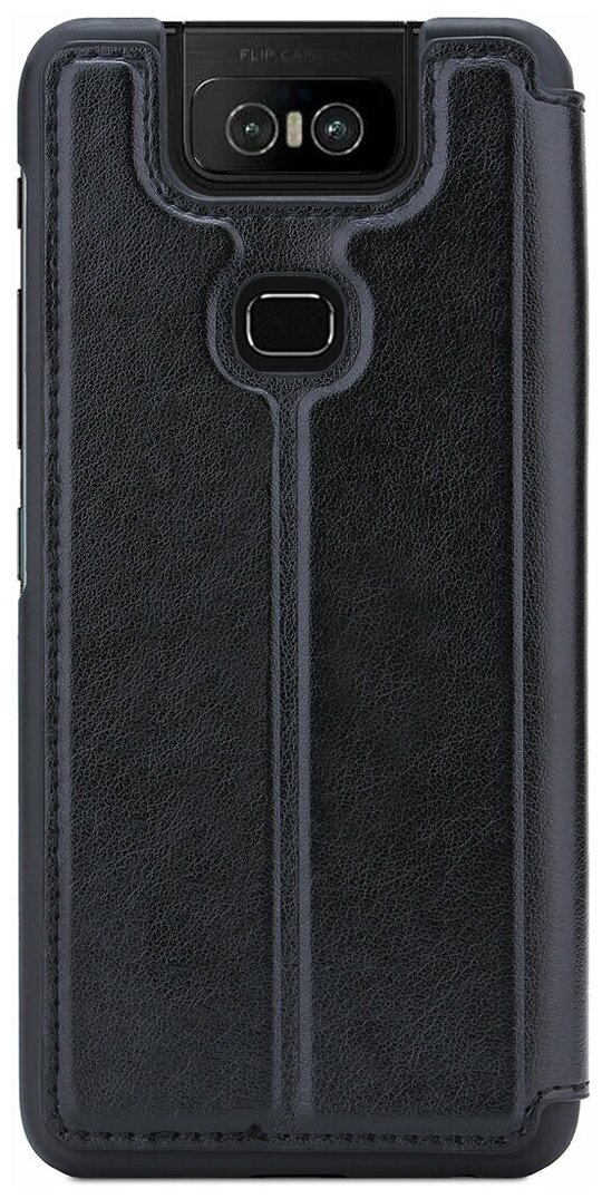 Чехол книжка для ASUS ZenFone 6 ZS630KL, G-Case Slim Premium, черный