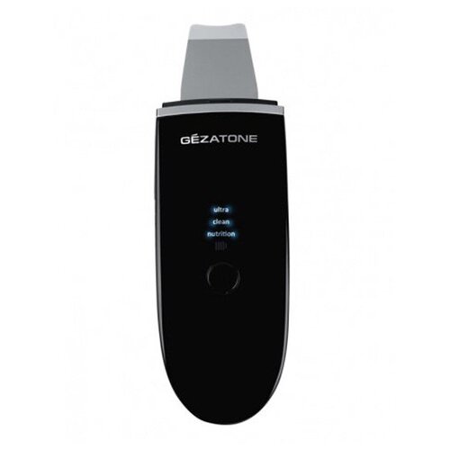 Аппарат Gezatone Bio Sonic 1007 для ультразвуковой чистки лица 24 кГц 3 режима чёрный 1100000₽