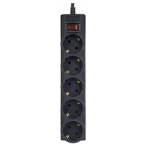 Сетевой фильтр Perfeo Powerx 5 Sockets 3m Black PF_A4716