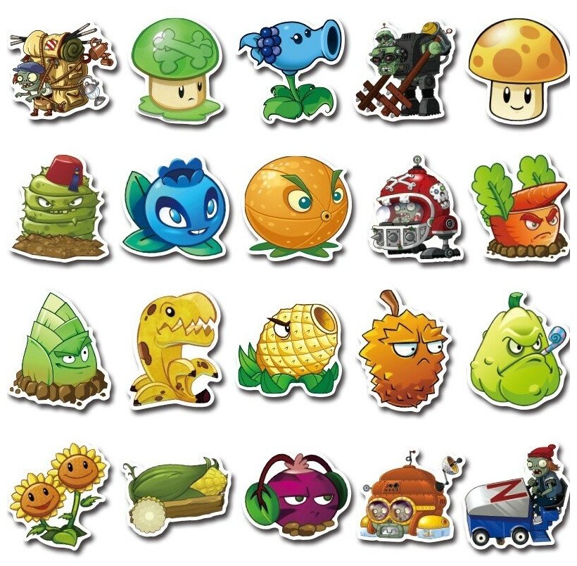 Монстры против растений картинки