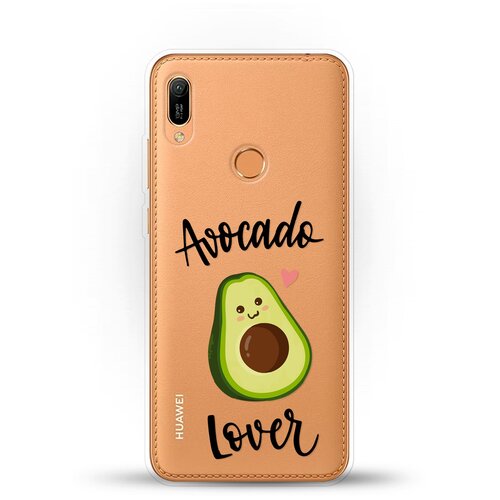 силиконовый чехол любитель авокадо на huawei nova 5i Силиконовый чехол Любитель авокадо на Huawei Y6 (2019)