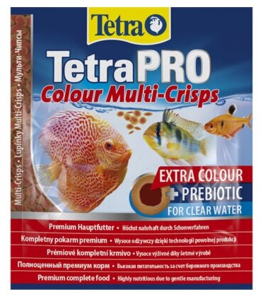 Tetra (корма) Корм для рыб дусиления насыщенности окраса чипсы (пакет 12гр.) Tetra Pro Color Crisps 149366 0,012 кг 45030 (2 шт)